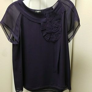 TALBOTS NEW SILK BLOUSE..SIZE P12